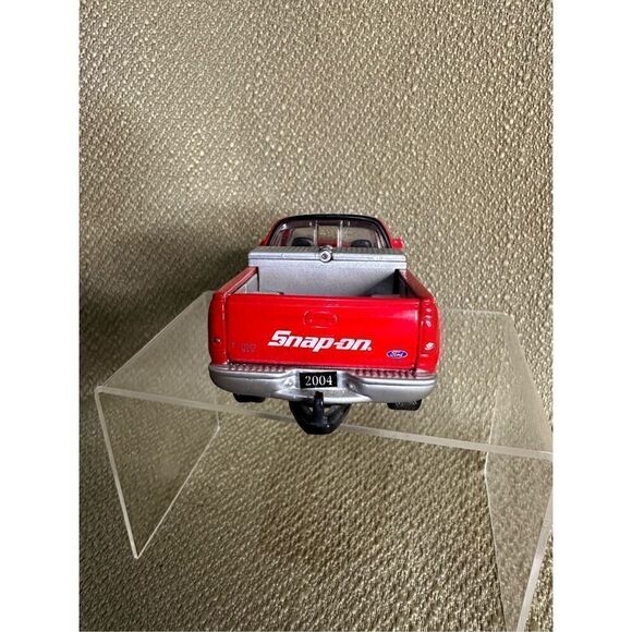 Snap On Ford F-150 Pick Up with Custom Load Die Cast 1:38 Red - Picture 5 of 11